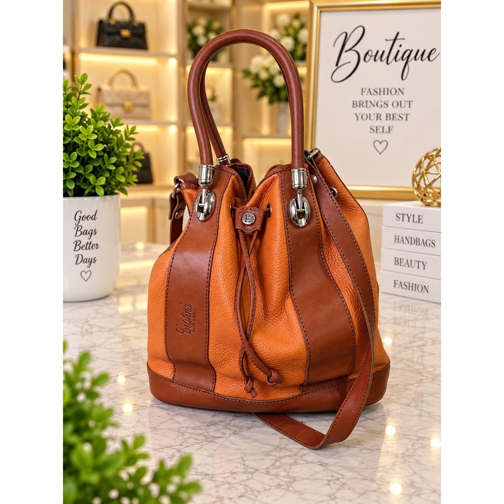 Christina Italian Bucket bag vintage